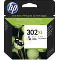 Miniatyrbillede 1 af 6: HP 302XL højtydende trefarvet original blækpatron (F6U67AE) til HP DeskJet 2130/3630 og HP OfficeJet 3830
