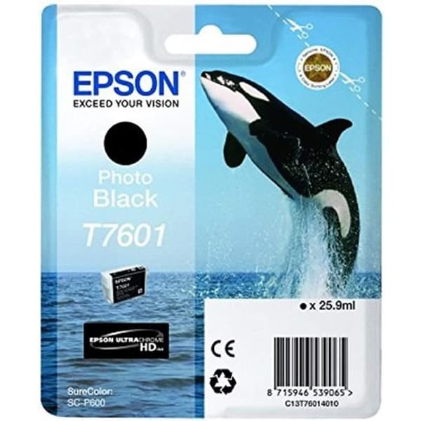 EPSON T7601 svart bläckpatron - Orca (C13T76014010)