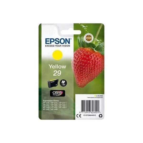 EPSON T2984 gul bläckpatron - jordgubb (C13T29844012)