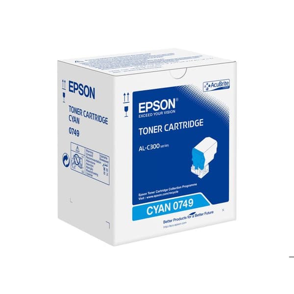 EPSON AL-C300 tonerkassett - Cyan - Standard - Epson AcuBrite - Upp till 8800 sidor