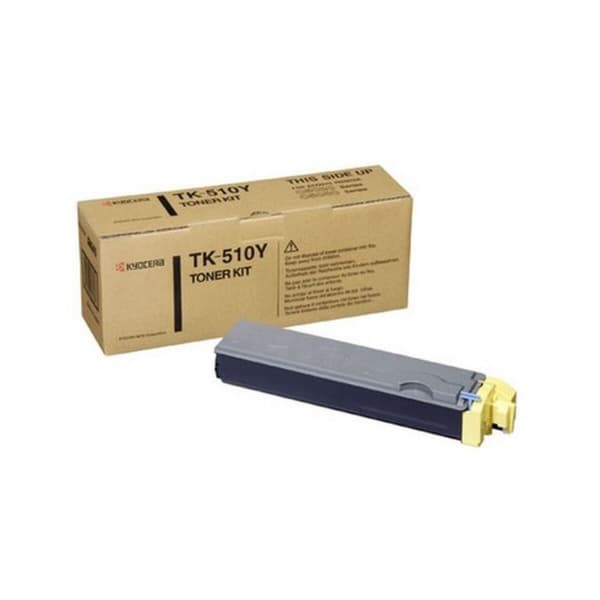 Original Toner Kyocera TK-510Y Gul Svart