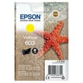 Miniatyrbild 2 av 2: Original Bläckpatron Epson XP-2100, 3100, 4100 / WF-2830DWF, 2850DW - Nº 603 Gul (10 antal)