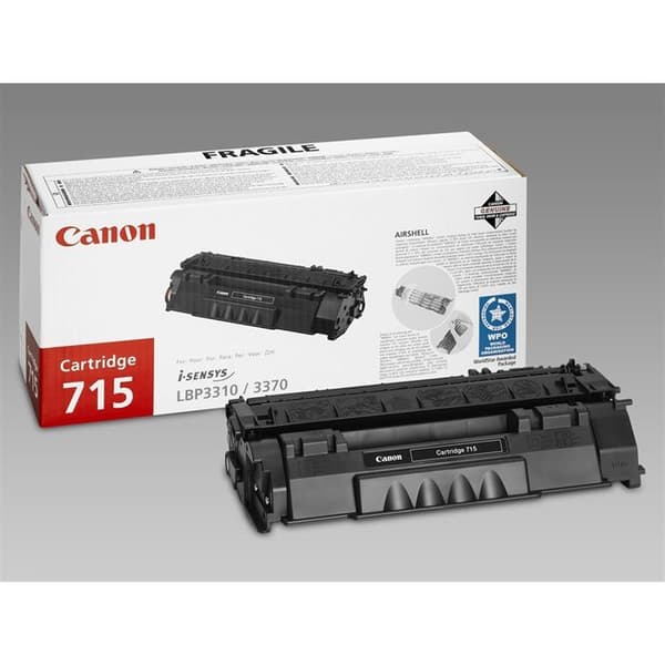 CANON Paket med 1 tonerpatron - CRG 715 - Svart - standardkapacitet