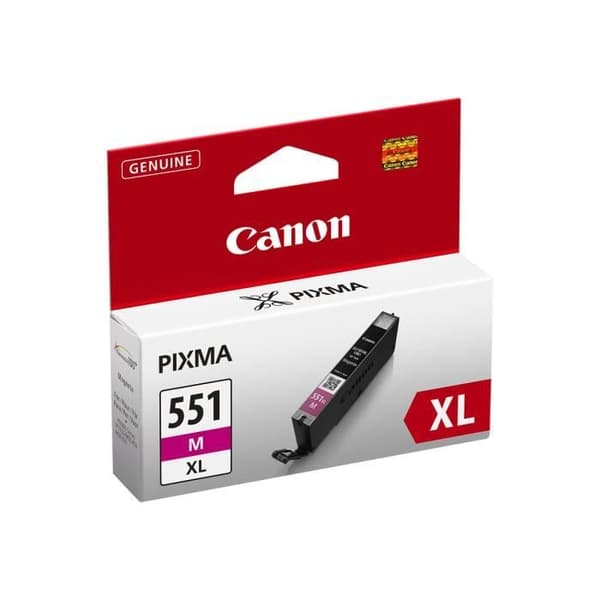 Canon CLI-551M XL högeffektiv magenta bläckpatron för PIXMA iP8750, iX6850, MG5550, MG5650, MG5655