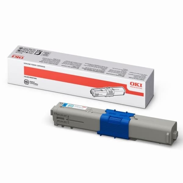 OKI Toner 44469706 - Cyan - 2 000 sidor