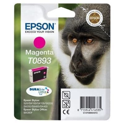 EPSON T0893 magenta bläckpatron - Monkey (C13T08934011)