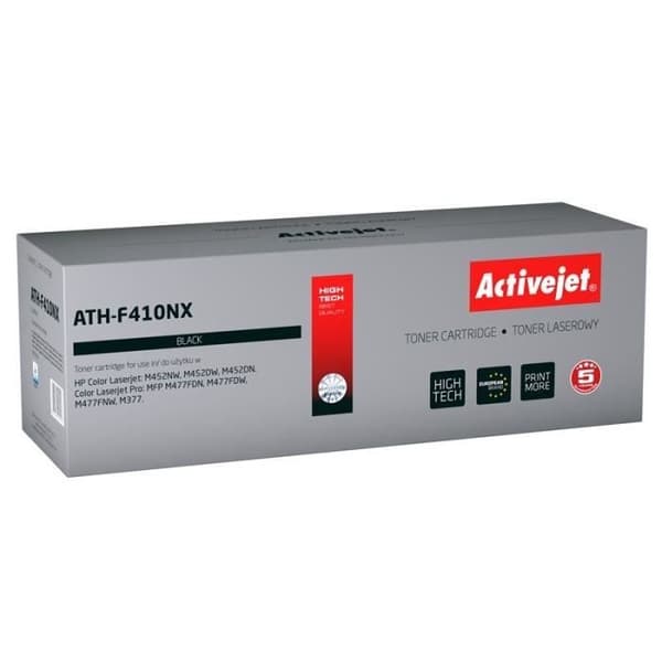 Tonerpatron - Activejet - ATH-F410NX - Kompatibel - Svart - 6500 sidor