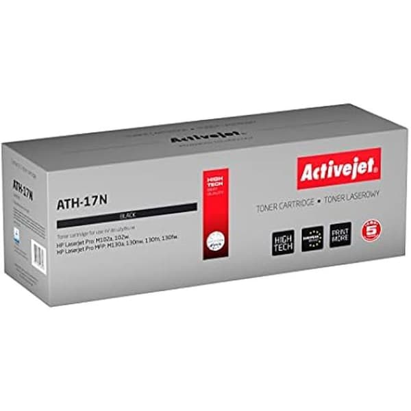 Tonerkassett - ACTIVEJET - ATH-17N - Kompatibel - Svart - 1 st (s) - Laser