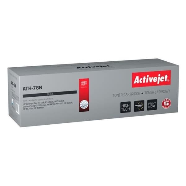Tonerpatron - Activejet - ATH-78N - Kompatibel Svart - 2500 sidor - Klass A+