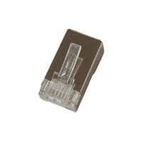 MicroConnect Modular nätverksanslutning - RJ-45 (M) - skärmad (pack om 50) - EETEUROPARTS