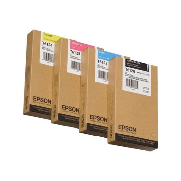 EPSON T6124 bläckpatron - Gul - Standardkapacitet 220ml