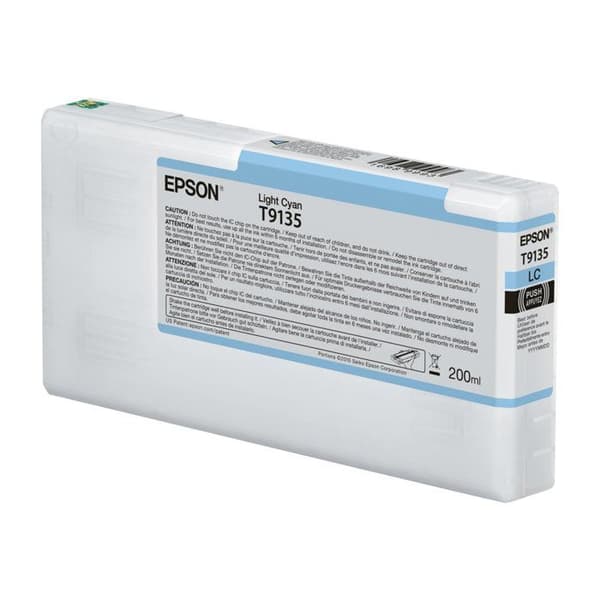 Epson UltraChrome HDR T9135 bläckpatron - Ljuscyan - Bläckstråle