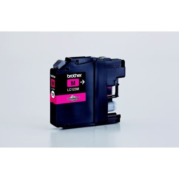 Brother LC123M Magenta bläckpatron