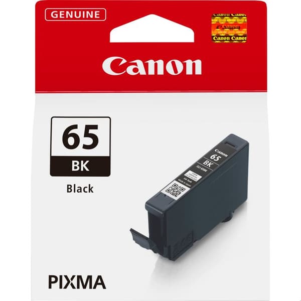 Bläckpatron - CANON - CLI-65BK - Svart - Kompatibel med Pixma Pro-200 - Förpackning med 1