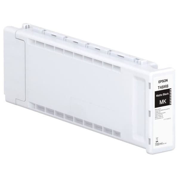 EPSON T48M8 plotterbläckpatron för skrivare SureColor SC-P6500D och SC-P8500D Mattsvart - 700ml