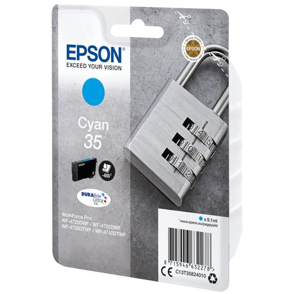 EPSON T3582 Cartridge Cyan Hänglås Series