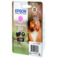 Miniatyrbild 1 av 3: Epson 378 4,8 ml ljus magenta original clamshell-förpackning med radiolarm-akustisk bläckpatron för...