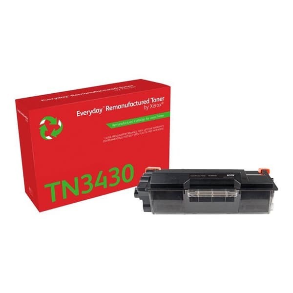 Toner - Xerox - TN-3430 - Standardkapacitet - Svart - Kompatibel med Brother