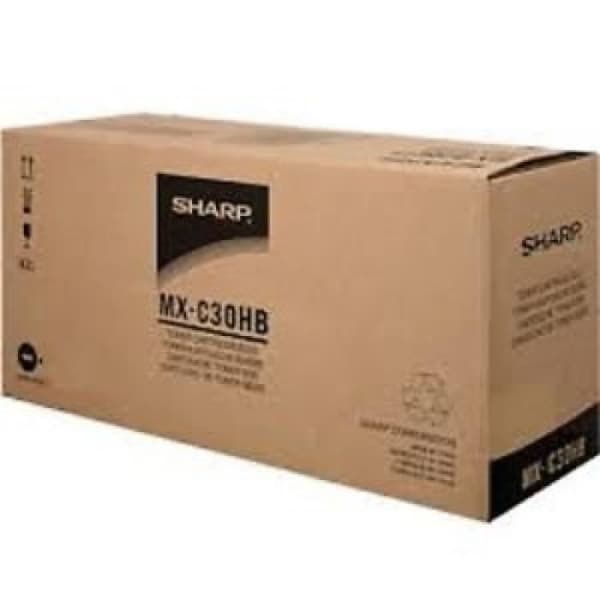 Toneråtervinningsbehållare - Sharp - MX-C30HB - 8000 sidor - Kompatibel med MX-C250F/C300W/C301W - Svart