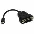 Miniatyrbild 1 av 3: Mini-DisplayPort till DVI-adapter Startech MDP2DVIS             Svart