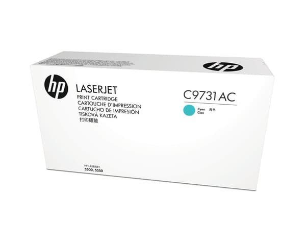 HP SOPIMUSkasetti nro 645A HP645A HP 645A syaani (C9731AC)