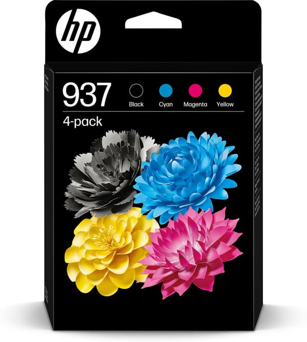 HP 937 Schwarz+Dreifarbig Tintenpatrone