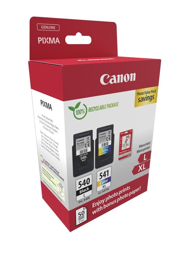 Reklamefotopakke Canon 5224B012 - Cyan - Magenta - Gul - 11 ml - 15 ml - 2 stk.
