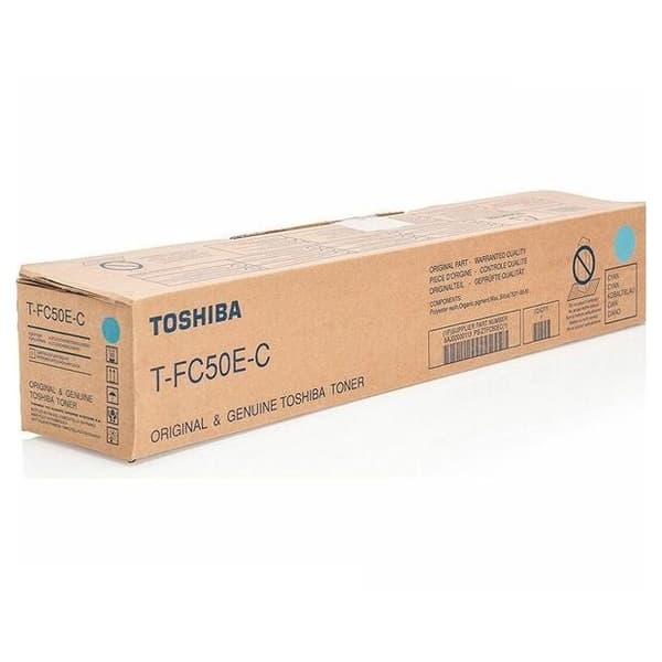 Toshiba T-FC50EC tonerkassett 1 st Original Cyan