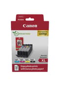 Pikkukuva 1 / 3: Canon 2052C006 - Riittoisa XL-mustesarja - Syaani, Magenta, Keltainen - 8,3 ml / kpl - 4 kappaletta - Valokuvauskampanjapakkaus