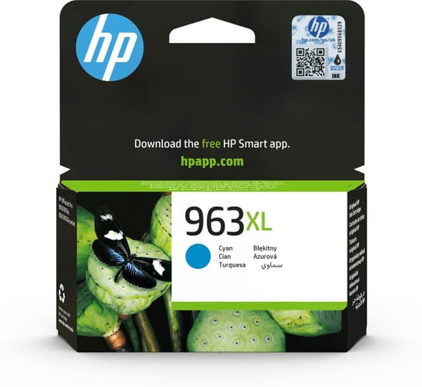 HP 963XL - Højtydende - cyan - original