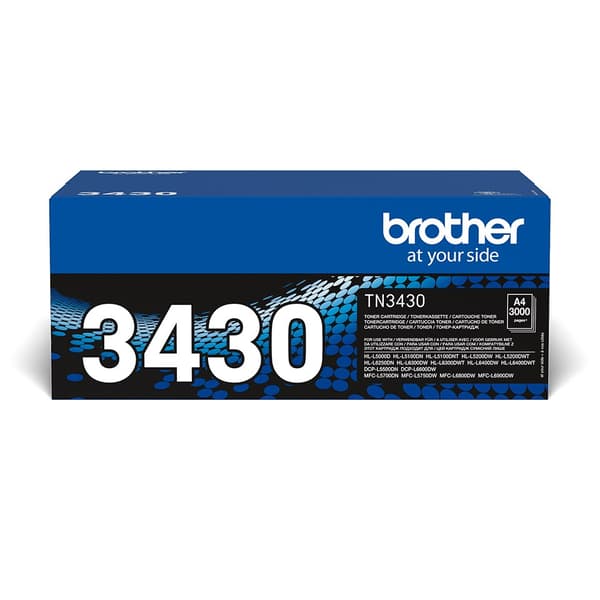 Brother TN-3430 tonerkassett 1 st Original Svart