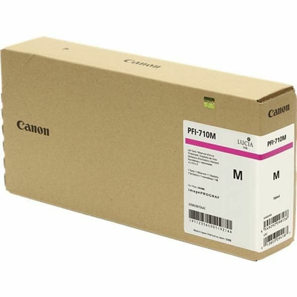 Alkunperäinen mustepatruuna Canon PFI-710M Musta Magenta