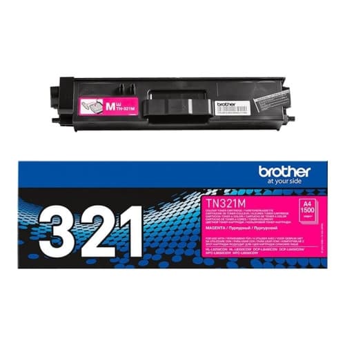 Brother TN321M - magenta - original - tonerkassett