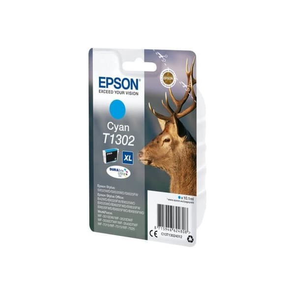 Epson DURABrite bläckpatron - Cyan - XL - 765 sidor - För Epson Stylus SX525WD, SX535WD, SX620FW