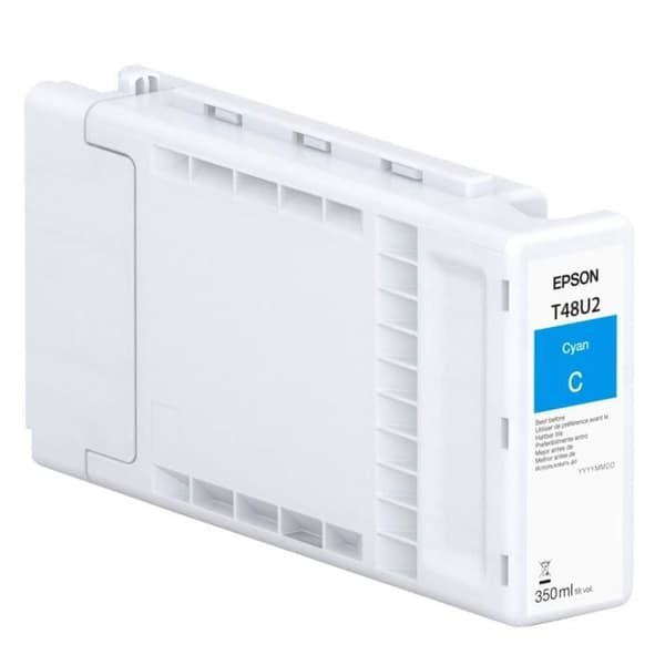 EPSON T48U2 plotter bläckpatron för SureColor SC-P6500D och SC-P8500D skrivare Cyan - 350ml