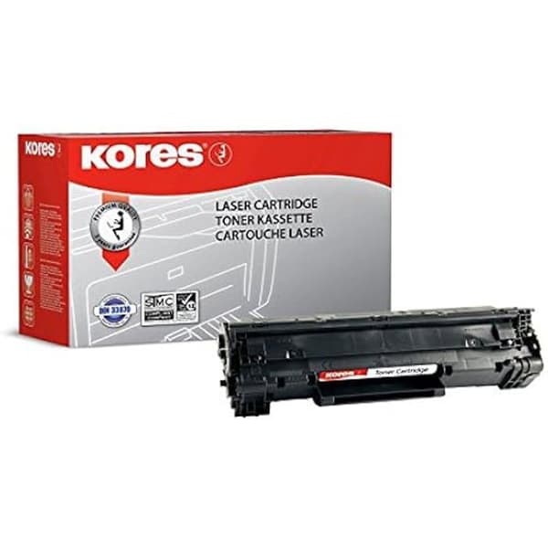 Toner - KORES - P1566/P1606 - Svart - 2100 sidor - Kompatibel generisk
