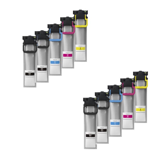 Pixojet mustepatruunat Epson T9441 - T9444 - C13T944140, 10 kpl pakkaus alennus 480 ml