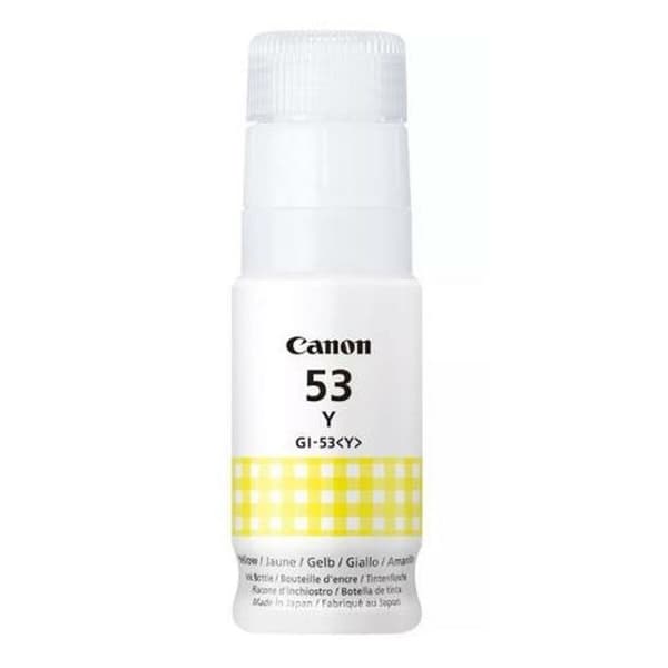 Täyttömuste Canon GI-53Y Keltainen