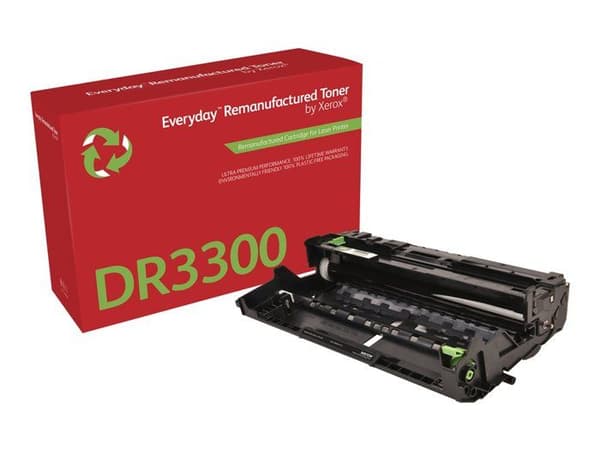 Kompatibel trommel-enhet - XEROX - DR-3300 - Svart - 30 000 sidor - För Brother DCP/MFC
