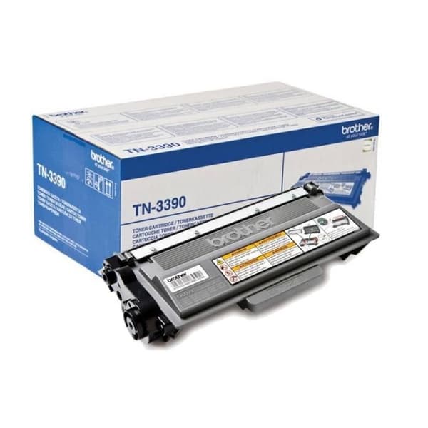 Brother TN-3390 svart tonerkassett för laserskrivare - 12 000 sidkapacitet ISO/IEC 19752