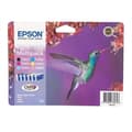 Miniatyrbild 1 av 2: EPSON Multipack T0807 - Colibri - svart, gul, cyan, magenta, ljus magenta, ljus cyan (C13T08074011)