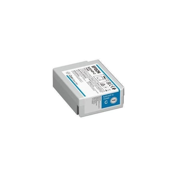 EPSON - BS ETIKETT FÖRBRUKNINGSVAROR U4 SJIC42P-C (cyan) patron