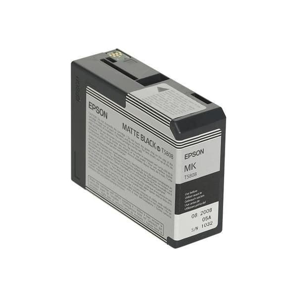 EPSON Pack of 1 Cartridge T5808 - Matte Black - Standard 80ml