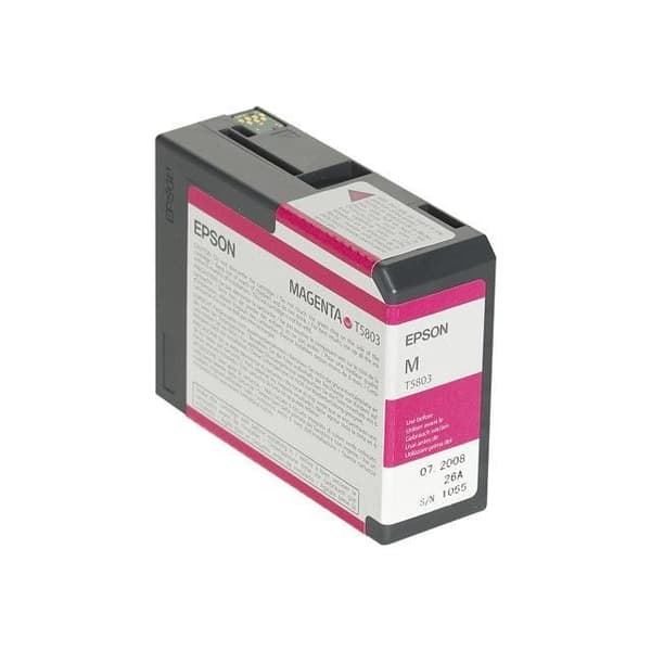 EPSON fotobläckpatron T5803 - Magenta - Standardkapacitet 80ml