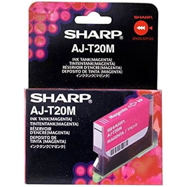 Sharp AJ-T20M Original bläckpatron Magenta
