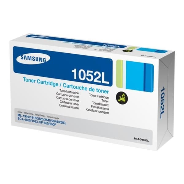 Samsung MLT-D1052L svart tonerkassett med hög avkastning (SU758A) för ML-1910/1915/2525 / 2525W / 2580N SCX-4600 / SCX-4623F / SCX-4623GN /
