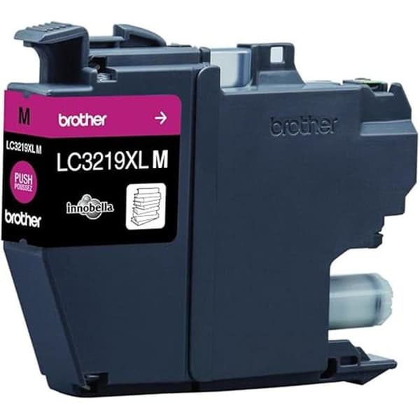 Brother LC3219XLM magenta bläckpatron - BROTHER - Kapacitet 1 500 sidor - För Brother-skrivare
