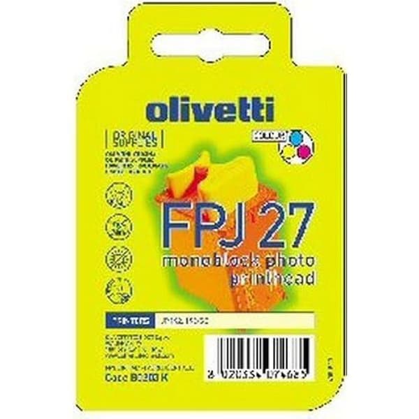 Bläckpatron - OLIVETTI - B0203 - Bläckstråle - Flerfärgad - Kompatibel JP 192