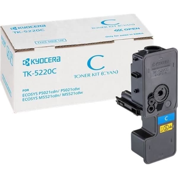 KYOCERA TK-5220C tonerkassett - Cyan - Laser - 1200 sidor