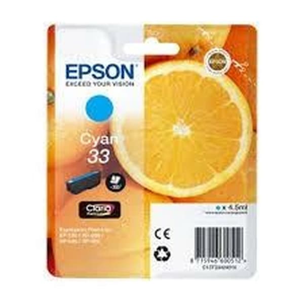 Original Bläckpatron Epson C13T33424010 Turkos